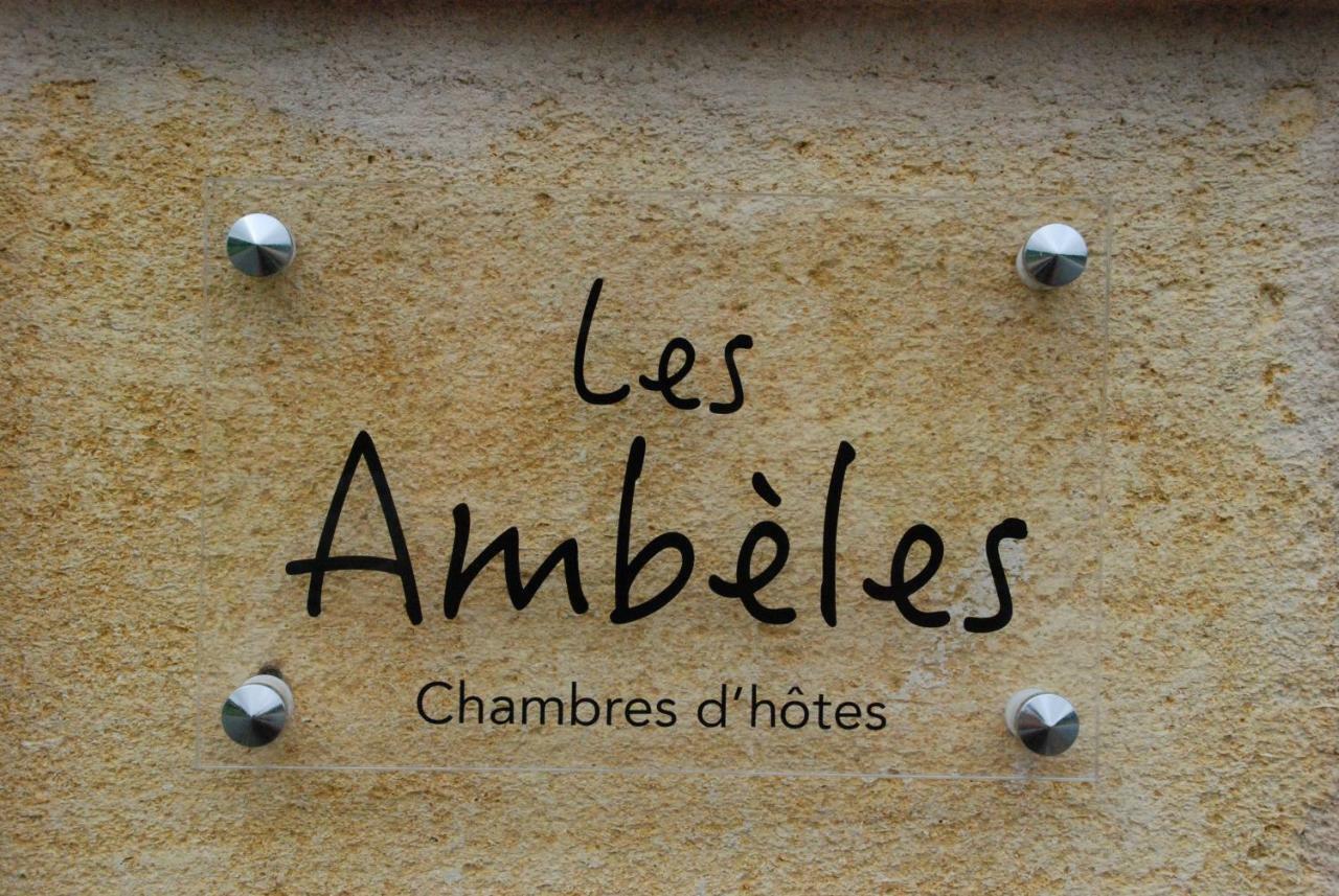 לינה וארוחת בוקר Saint-Magne-de-Castillon Les Ambeles מראה חיצוני תמונה